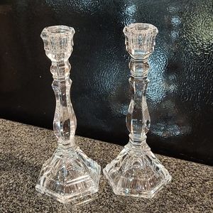 Tiffany and Co. 9 inch candlesticks